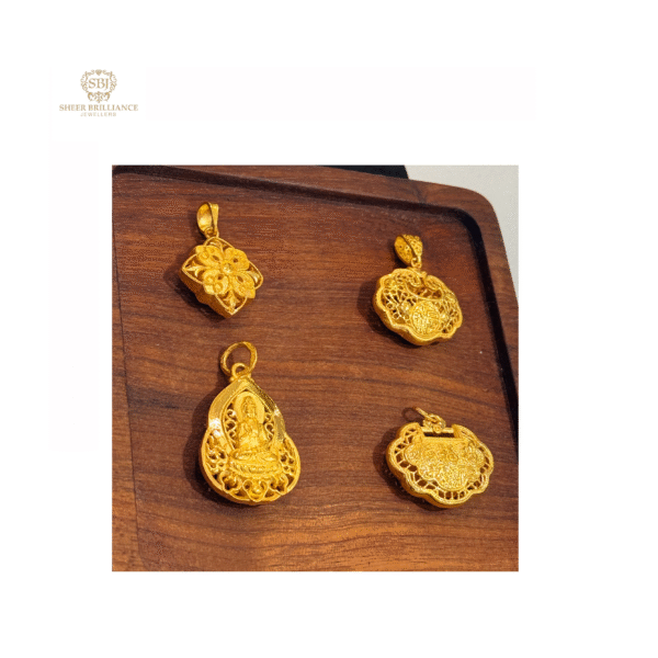 24K PEENDANT SET