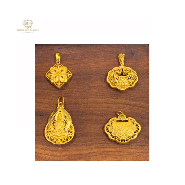 24K PENANDT SET