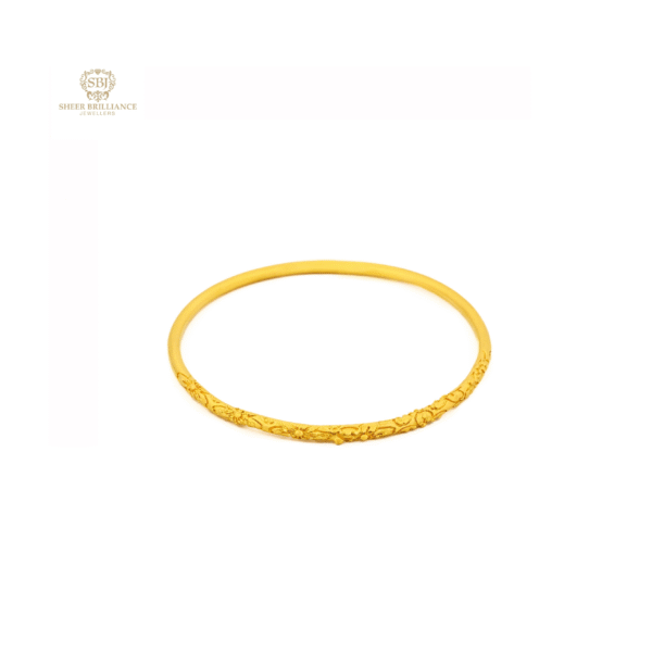 24K GOLD BANGLE